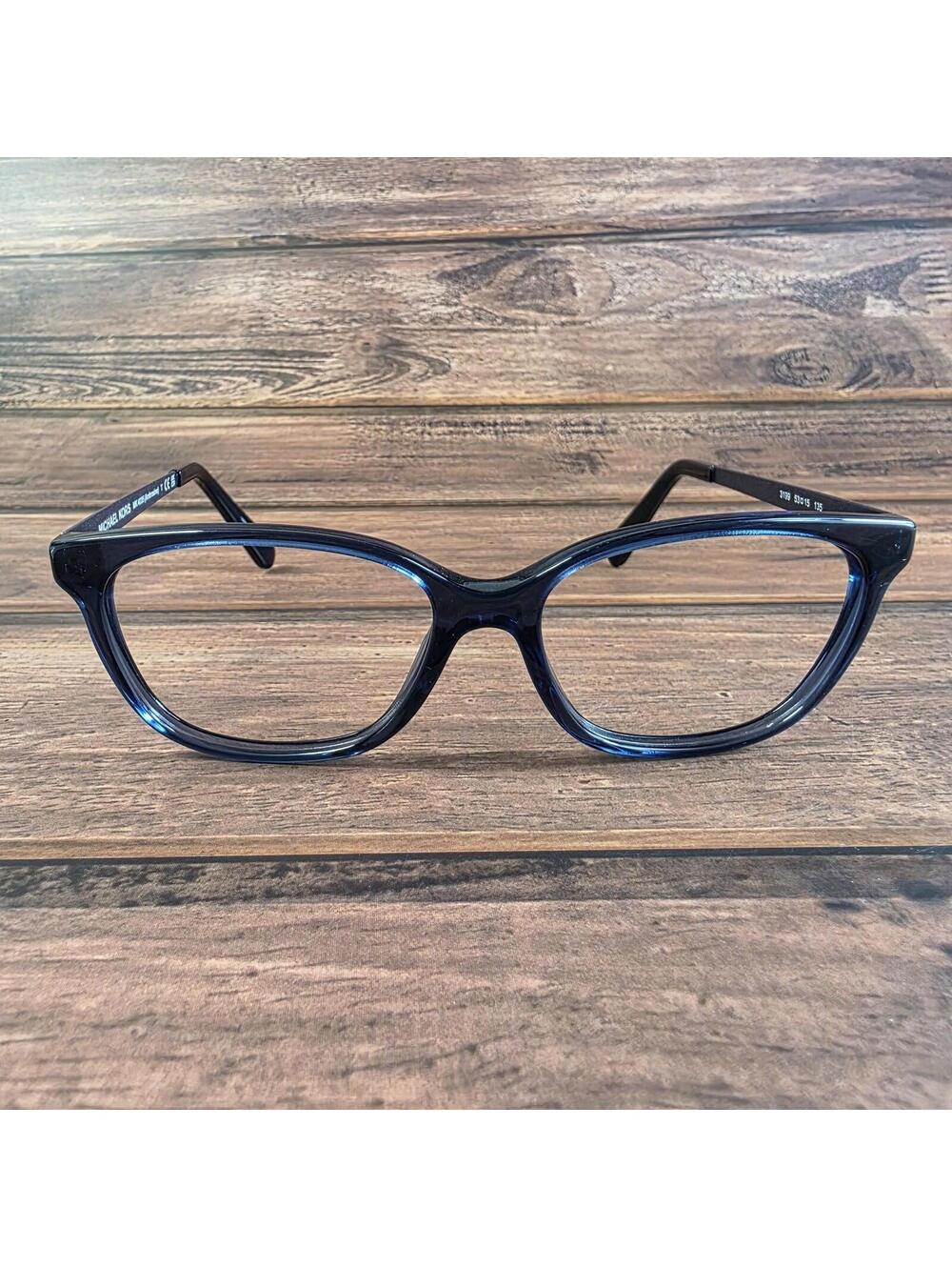 Michael Kors MK-4035 Ambrosine Glasses Womens Blue Eyeglass Frames 53mm 3199 135